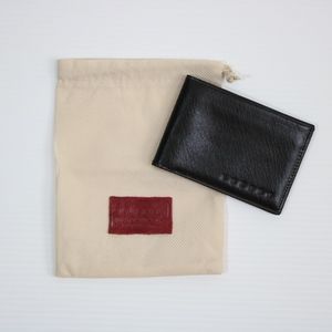 LAZARO BLACK LEATHER WALLET